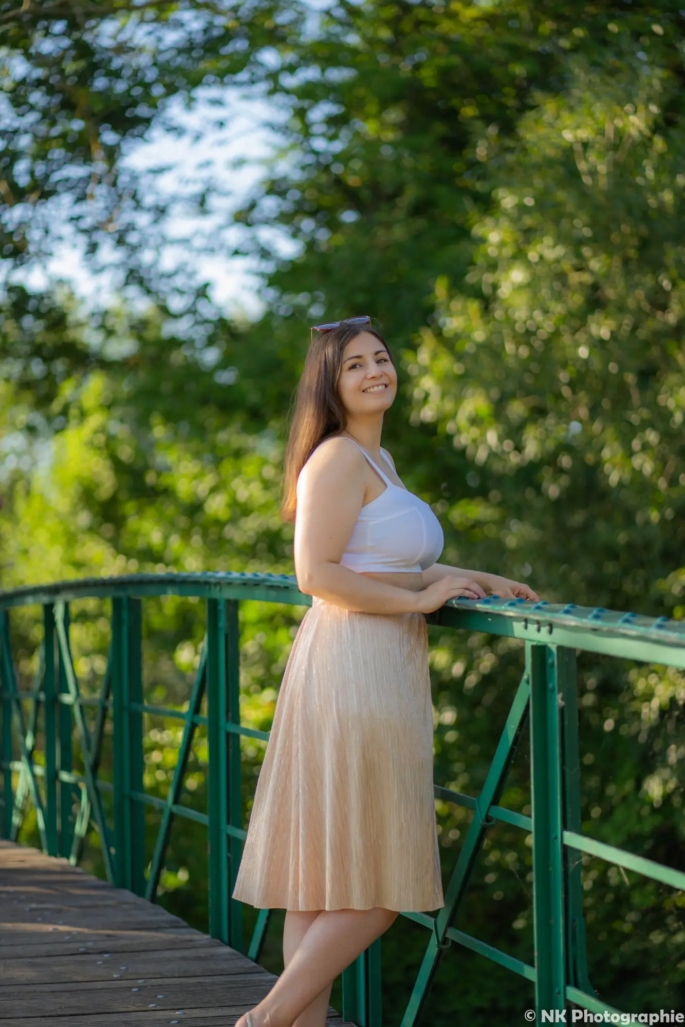 Natürliches Portrait bei einem sommerlichen Shooting